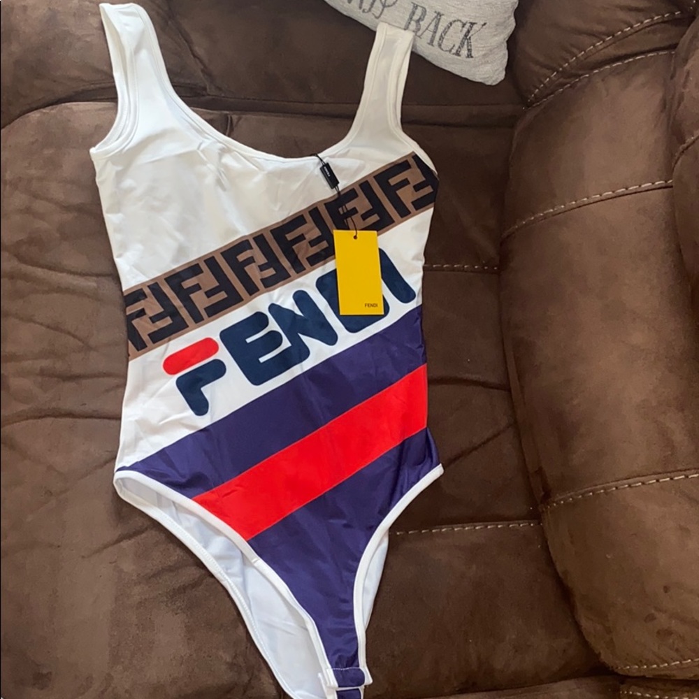 Fendi Bodysuit/ Bathing suit
